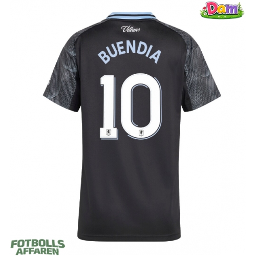 Aston Villa Emiliano Buendia #10 Bortatröja Kvinnor 2025-26 Kortärmad
